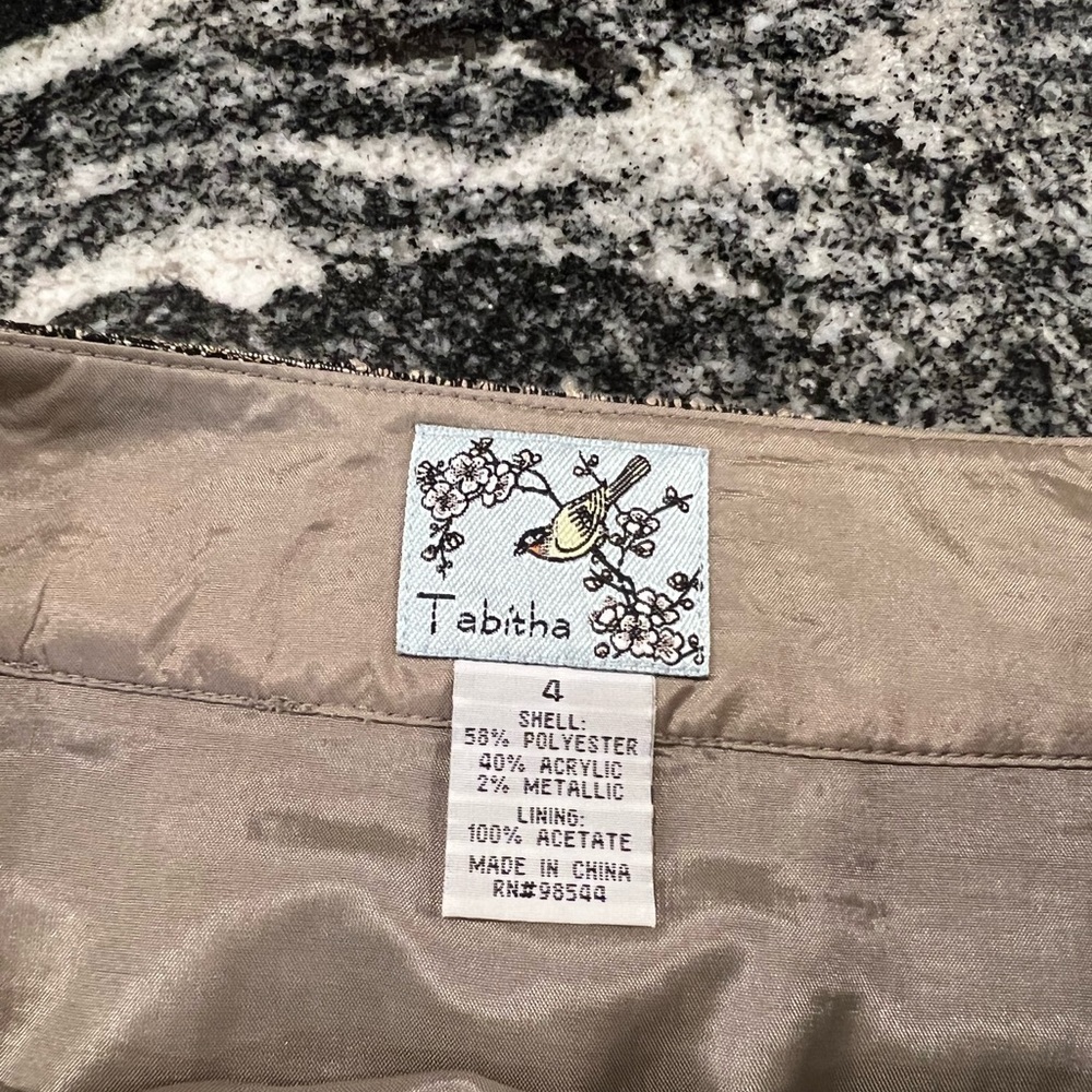 Tabitha for Anthropologie Boucle Melange Mini Skirt with Pockets - Picture 12 of 12